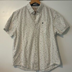 Original Penguin heritage slim fit button down shirt size l
